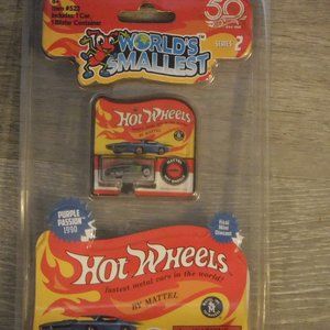 50TH ANNIVERSARY EDITION; Smallest Hotwheels Series 2; 1990 Purple Passion